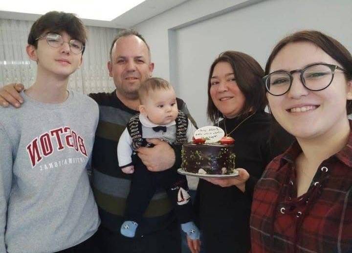 Feci kazada ölen polis Şükrü Kahyaoğlu ve ailesine son görev 4